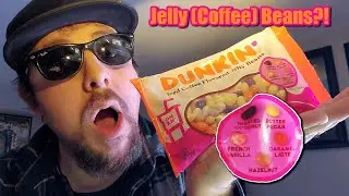 Dunkin Donuts Iced Latte Coffee Jelly Beans | Food Review | Frumess