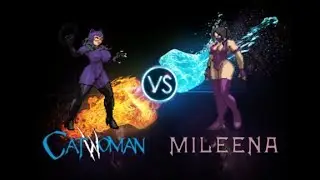 Catwoman vs Mileena - M.U.G.E.N. request