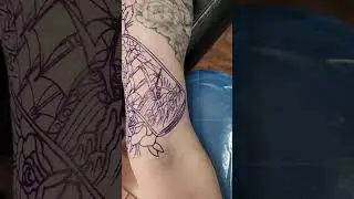 traditional clipper ship in a bottle tattoo tattoosbyhugh@gmail.com
