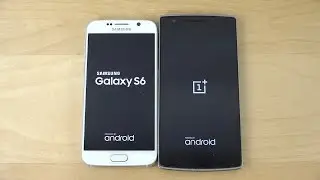 Samsung Galaxy S6 vs. OnePlus One - Which Is Faster? (4K)
