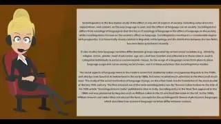 What is SOCIOLINGUISTICS? What does SOCIOLINGUISTICS mean? SOCIOLINGUISTICS meaning & definition