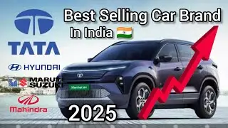 Best Selling Car Brands in India 2025 🇮🇳