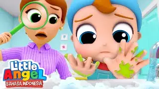 Cuci Tangan Sebelum Makan | Lagu Anak | Little Angel Bahasa Indonesia