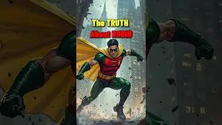 The MOST Underrated Hero in DC &ndash; Robin&rsquo;s Real Story #robin #teentitans #batman #comics #shorts