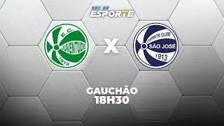 JUVENTUDE X S&Atilde;O JOS&Eacute; - AO VIVO | CAMPEONATO GA&Uacute;CHO &ndash; 09/02/2026