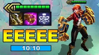 No mana Vi ⭐⭐⭐ EEEEE | One punch woman! | 3-star Full Crit Mutant | TFT Set 6