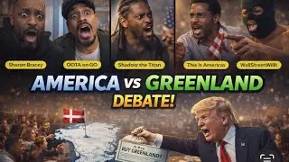 AMERICA vs GREENLAND PANEL DEBATE GOES OFF THE RAILS &mdash; HEATED ARGUMENT OVER POWER & SOVEREIGNTY🇺🇸🆚🇬🇱