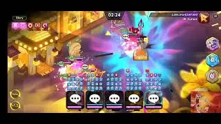 COOKIE RUN KINGDOM: CRK STORY MODE 17-30 3 STARS PLAYTHROUGH AGAINST M. CURSOR, IT'S SUPER TOUGH
