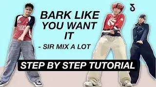 Bark Like You Want It (im jockin) Dance *STEP BY STEP TUTORIAL* (Beginner Friendly)