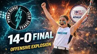 POWER SURGE 12U (TEAGUE) vs USA ATHLETICS 12U (MORA/ALVAREZ) | PPSN - SPORTS NETWORK