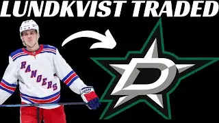 Breaking News: NY Rangers Trade Nils Lundkvist To Dallas Stars