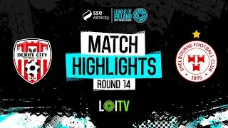 SSE Airtricity Men's Premier Division Round 14 | Derry City 1-1 Shelbourne | Highlights