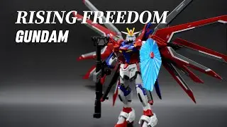 HG RISING FREEDOM GUNDAM 【ライジングフリーダムガンダム全塗装】Custom Build