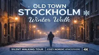 Stockholm Old Town Walking Tour 🇸🇪 | Gamla Stan 4K&rdquo;
