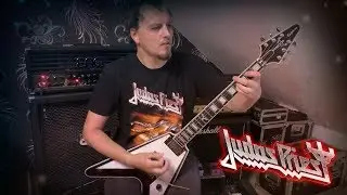 Judas Priest - Breaking the Law (live) - Guitar Cover
