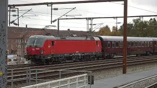Tog på Sydhavn station