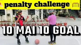 Penalty challenge 🔥#rollball #shivomsainiskater