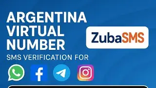 Argentina Virtual Number | SMS Verification For Whatsapp Facebook Telegram & Instagram