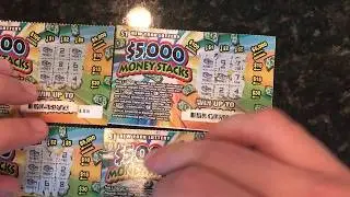 Back at it! - $5,000 Money Bags - $1 Scratch Off Games - $5,000 Jackpot