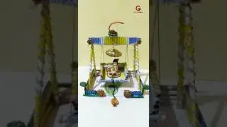 DIY Swing for Krishna | Happy Janmashtami 🥰 #HappyJanmashtami #Shorts