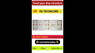 Simple maths PUZZLES 🧩 | #shortfeeds
