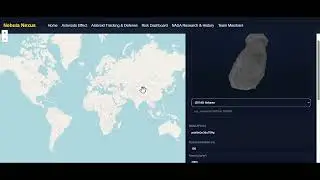 Asteroids Effect Simulation