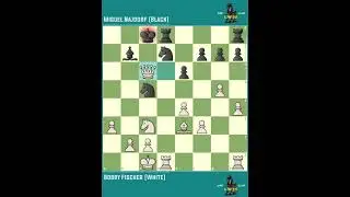 Bobby Fischer vs Miguel Najdorf ◉ 12th Chess Olympiad | Leipzig - Germany, 1960.