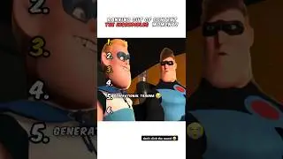 Ranking The Incredibles Moments 😭