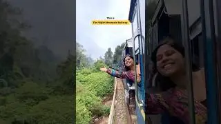 Nilgiri Mountain Railway - The Toy Train 🚂 #ooty #ootytrip #toytrain #shorts #ootytoytrain