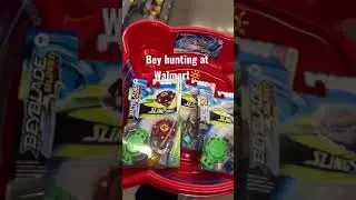 bey hunting at Walmart🔆#beybladeburst #beyblade #youtube #youtubeshorts