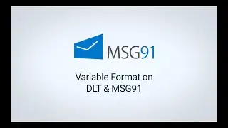 Variable format on DLT and MSG91