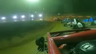 Wingless Super Sportsman Sprint Car at Path Valley Speedway In Car Video Onboard 6X 8/9/2025