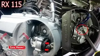 RX 115 Purgar Bomba, Poner Y Quitar Paso De Aceite 2 Tiempos