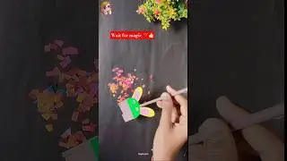 Diy Paper Broom activities video | Easy kids broom craft🧹🪀#shorts #trending #craft #diy #kids #funny