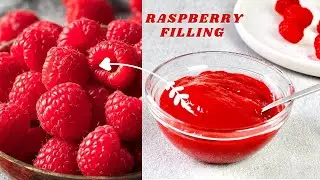 How To Make Raspberry Filling For Cake | Raspberry Jam Filling Recipe.