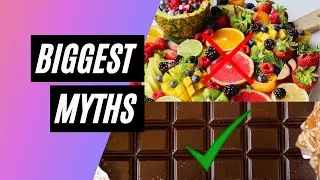 17 Food Myths you believe that ARE NOT true!
