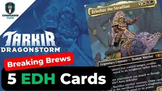 Add These: 5 Cards for Felothar, the Steadfast | Tarkir Dragonstorm | EDH | Breaking Brews
