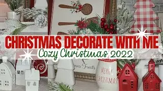 CHRISTMAS *2022* CLEAN AND DECORATE WITH ME! / DINING ROOM CHRISTMAS TOUR / ROBIN LANE LOWE
