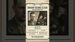 Johann Georg Elser  The Carpenter Who Tried to Stop Hitler   #viral #history #youtubeshorts #youtube