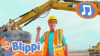 The Excavator Song | Blippi and Meekah Best Friend Adventures | Educational Videos for Kids
