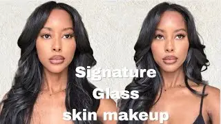 how to get GLASS SKIN MAKEUP | quick & easy step by step , beginner friendly , affordable products