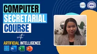 Become a Certified Computer Secretary with AI Skills | Flexible Schedule | Enroll Now