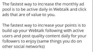 WebTalk update | How AD rewards works in Webtalk | how to calculate your revenue @edtalks842
