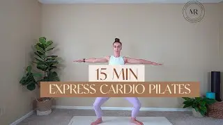 15-Minute Fat-Burning Cardio Pilates Workout - Jump Start Your Goals!