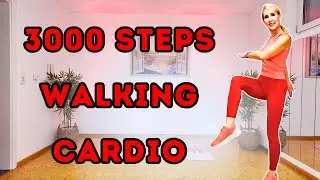 3000 Steps Walking Workout | Fun Indoor Cardio for Fat Burn & Energy 🚶&zwj;♀️🔥