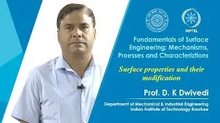 Surface properties and their modification