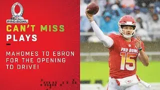 Mahomes Finds Ebron in the End Zone on Opening TD Drive! | 2019 Pro Bowl