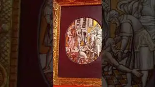Возвращение блудного сына. Неизвестный мастер XVI века. Лимож. #искусство #живопись #эмаль