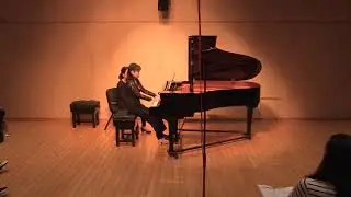 Yoonie Han plays George Tsontakis' Ghost Variations, I. Ad libitum