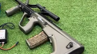 Replika STYER AUG Bull Up From AUSTRIA #vlog #vlogs #edc #asmr #aug #airsoft #trending #viralvideo